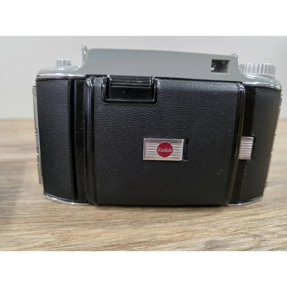 Vintage Kodak Tourist II Camera w/ Box Folding 620 Film USA *UNTESTED*